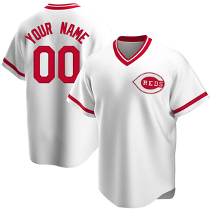 Cincinnati Reds Home Authentic Custom Jersey - White Custom Jerseys Mlb -  Dingeas