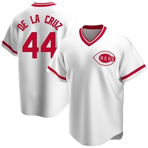 Mens Cincinnati Reds Elly De La Cruz #44 Black Jersey – PHRESHC0