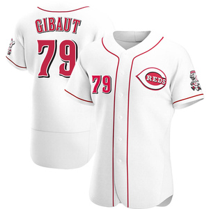 Ian Gibaut Women's Cincinnati Reds Snake Skin City Jersey - Black