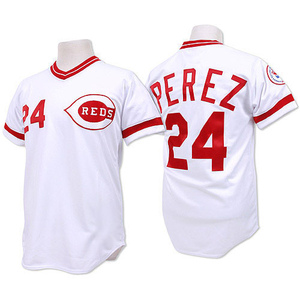 TJ Friedl Men's Cincinnati Reds Home Cooperstown Collection Jersey - White  Replica